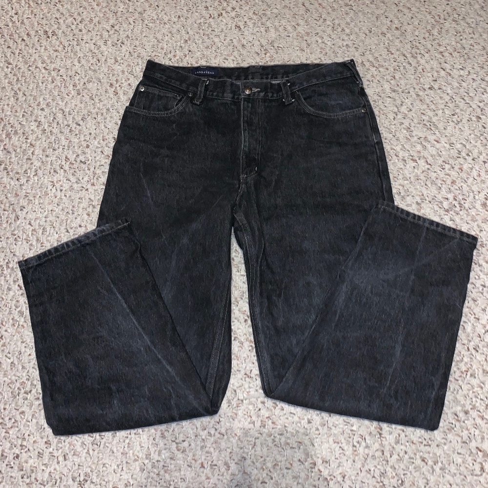 Lands End Square Rigger Jeans ( 34 )